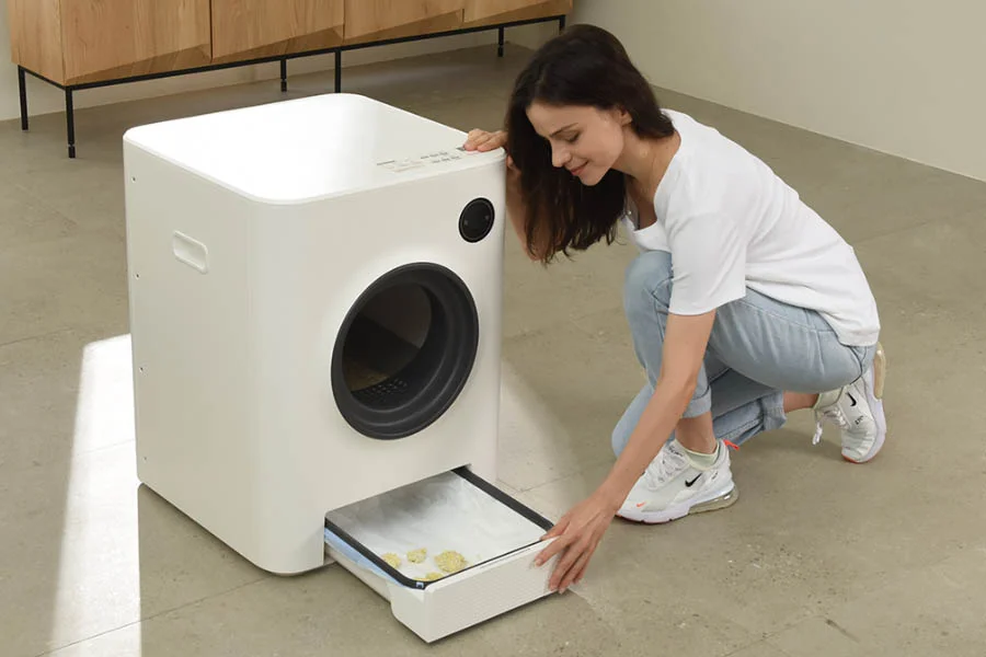 odor free litter box